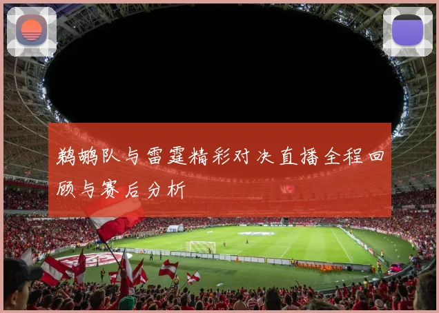 鹈鹕队与雷霆精彩对决直播全程回顾与赛后分析